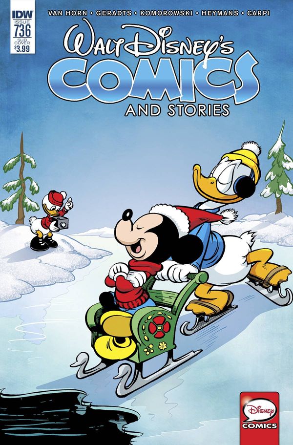 Walt Disney's Comics and Stories #736 (Subscription Variant)