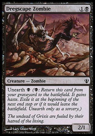 Dregscape Zombie (Archenemy - decks) Trading Card