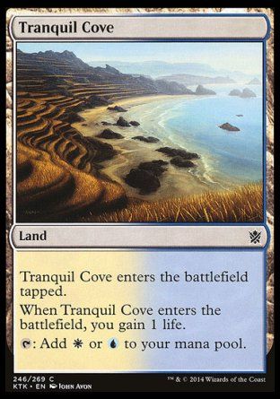 Tranquil Cove (Khans of Tarkir) Trading Card