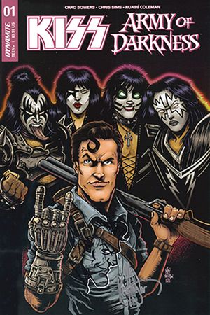 Kiss Army Of Darkness #1 (Ken Haeser Ash Head Rmrk Cover)
