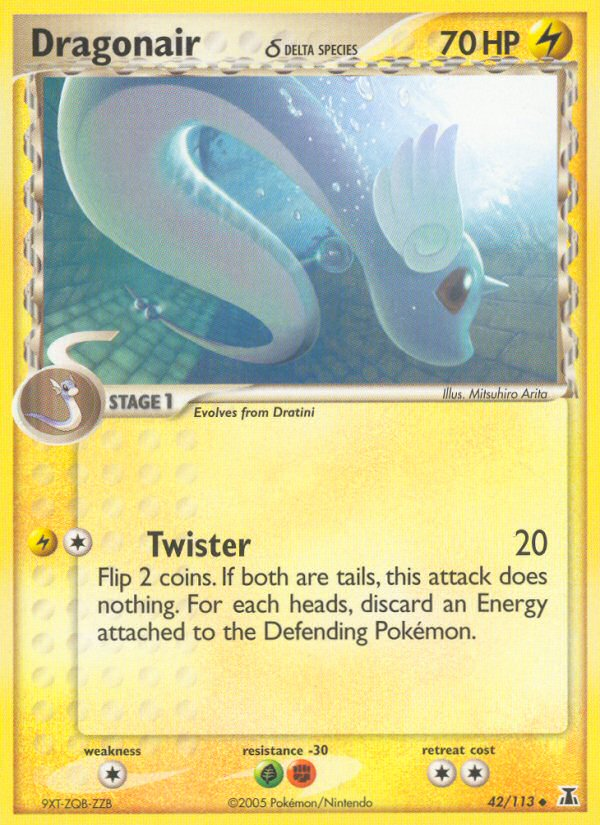 Dragonair δ (42/113) - Delta Species Pokémon Card