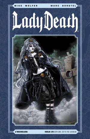 Lady Death  #25 (Goth Girl Cover)