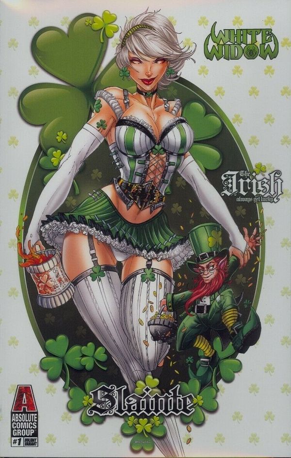 White Widow #1 (St. Patrick's Day Variant)