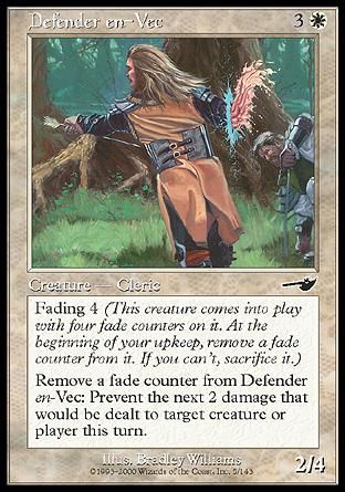 Defender en-Vec (Nemesis) Trading Card