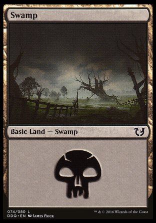 Swamp (Blessed vs. Cursed) Trading Card