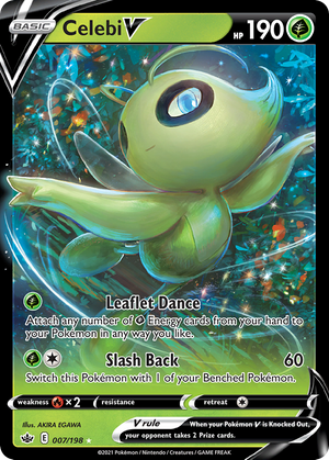 Celebi V (7/198) - Chilling Reign