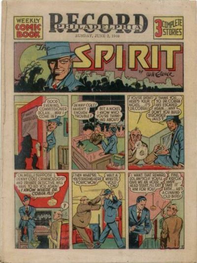 Spirit Section #6/2/1940 Comic