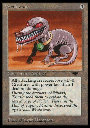 Weakstone (Antiquities) Trading Card