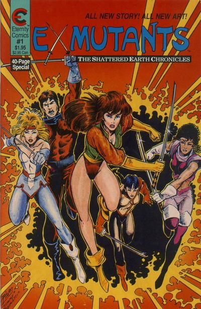 Ex-Mutants(1988) Comic