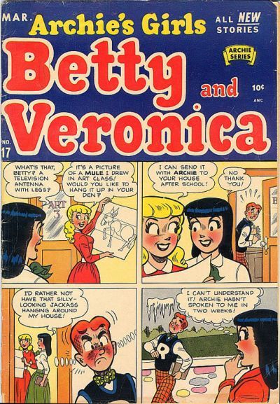 Archie's Girls Betty and Veronica #17 Comic