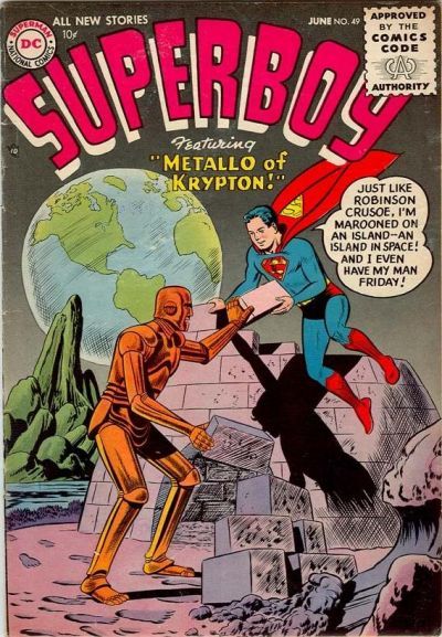 Superboy #49 Comic