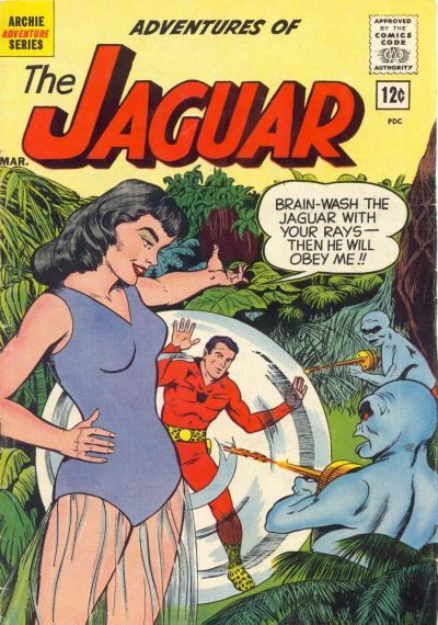 Adventures of the Jaguar #5 Comic