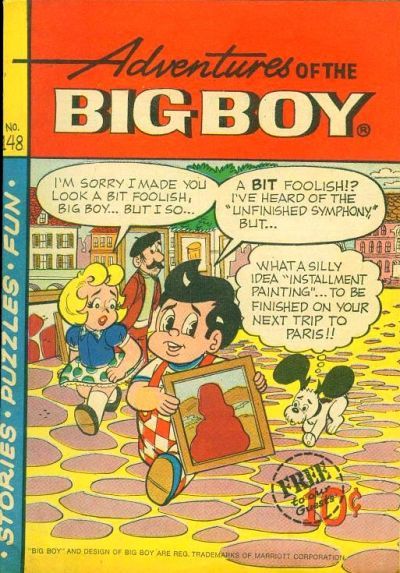 Adventures of Big Boy #148 [West] Comic