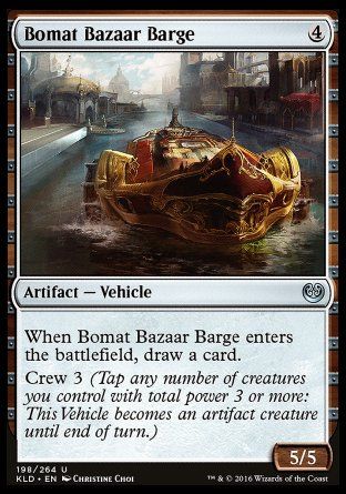 Bomat Bazaar Barge (Kaladesh) Trading Card