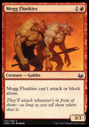 Mogg Flunkies (Modern Masters 2017) Trading Card