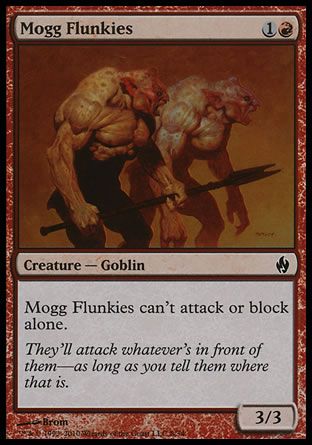 Mogg Flunkies (Premium Deck Series: Fire and Lightning) Trading Card