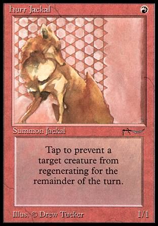 Hurr Jackal (Arabian Nights) Trading Card