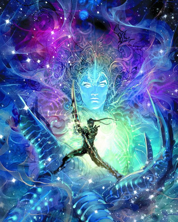 Grant Morrisons 18 Days #1 (Cosmic Krishna Cover)