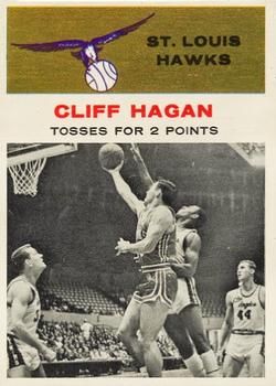 Cliff Hagan 1961 Fleer #53 Sports Card
