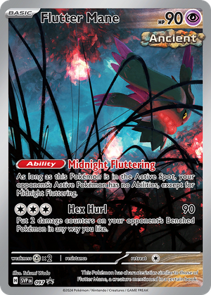 Flutter Mane (97/148) - Scarlet & Violet Black Star Promos