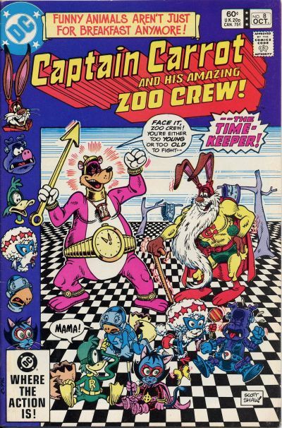 Captain Carrot and His Amazing Zoo Crew #8 Comic