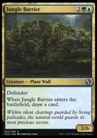 Jungle Barrier (Iconic Masters) Trading Card