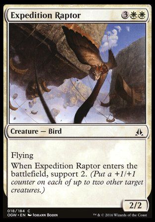 Expedition Raptor (Oath of the Gatewatch) Trading Card