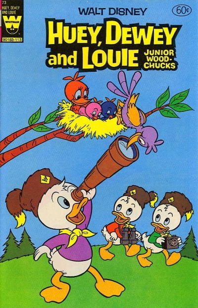 Huey, Dewey and Louie Junior Woodchucks #73 Comic