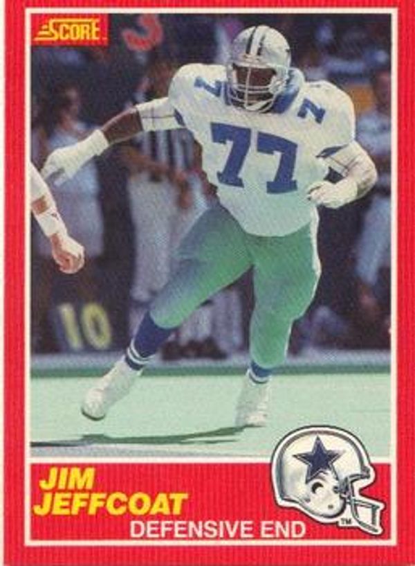 Jim Jeffcoat 1989 Score #143
