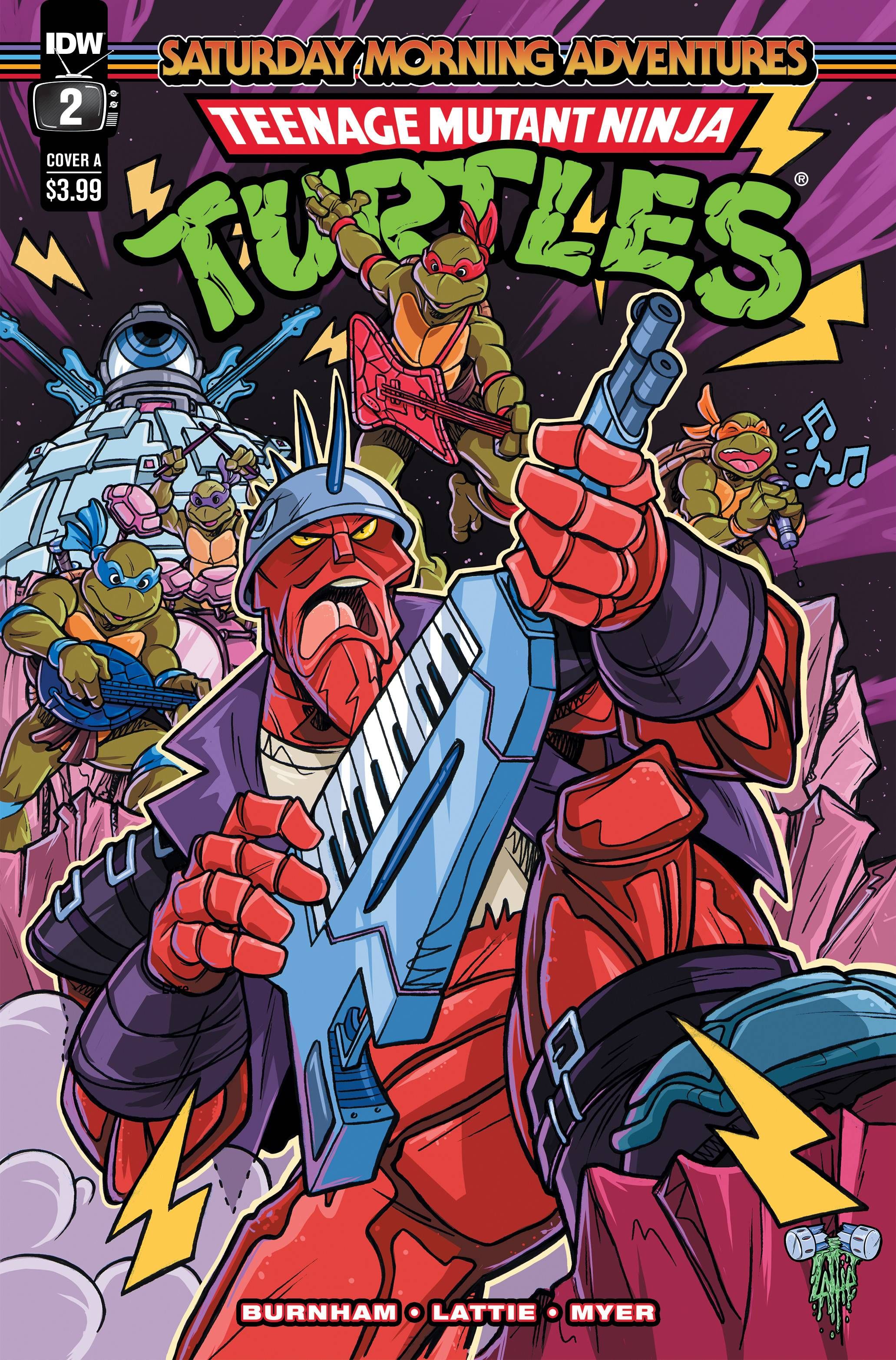 Teenage Mutant Ninja Turtles: Saturday Morning Adventures #2 Comic