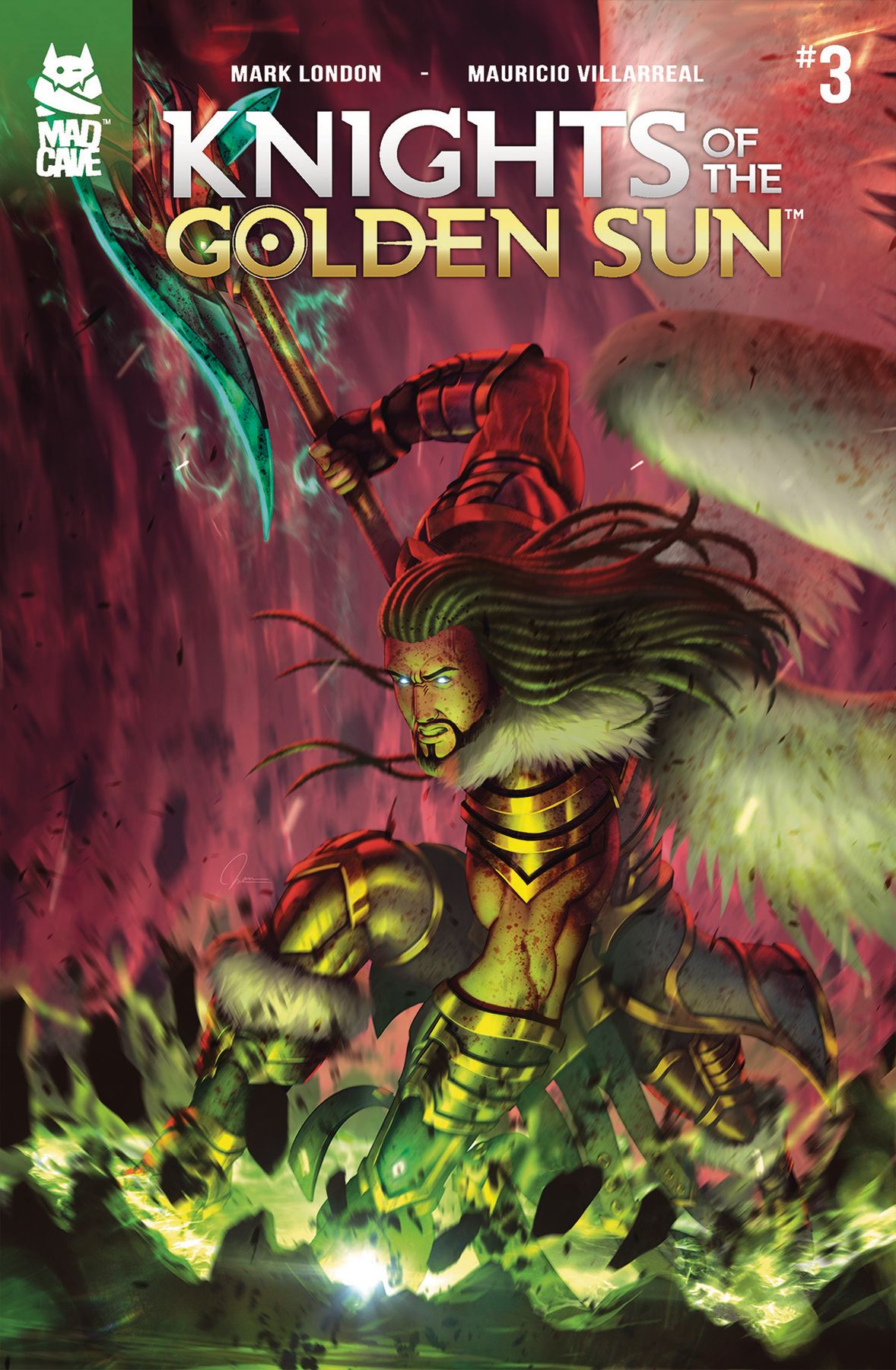 Knights of the Golden Sun #3 Comic