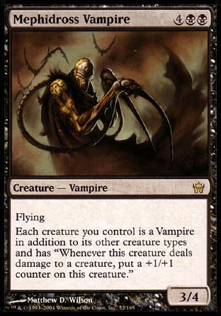 Mephidross Vampire (Fifth Dawn) Trading Card