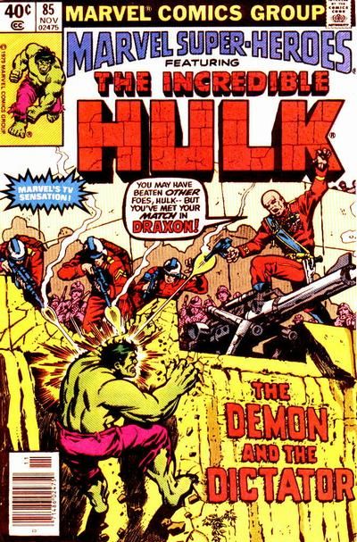 Marvel Super-Heroes #85 Comic
