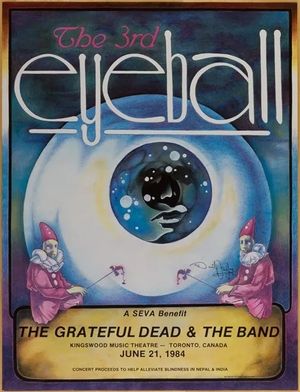 Grateful Dead & The Band Kingswood Music Theatre 1984