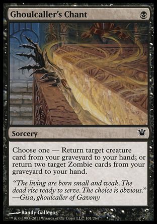 Ghoulcaller's Chant (Innistrad) Trading Card