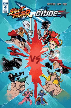 Street Fighter x G.I. Joe #4 (Subscription Variant)