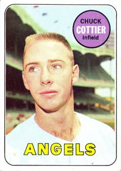 Chuck Cottier 1969 Topps #252 Sports Card