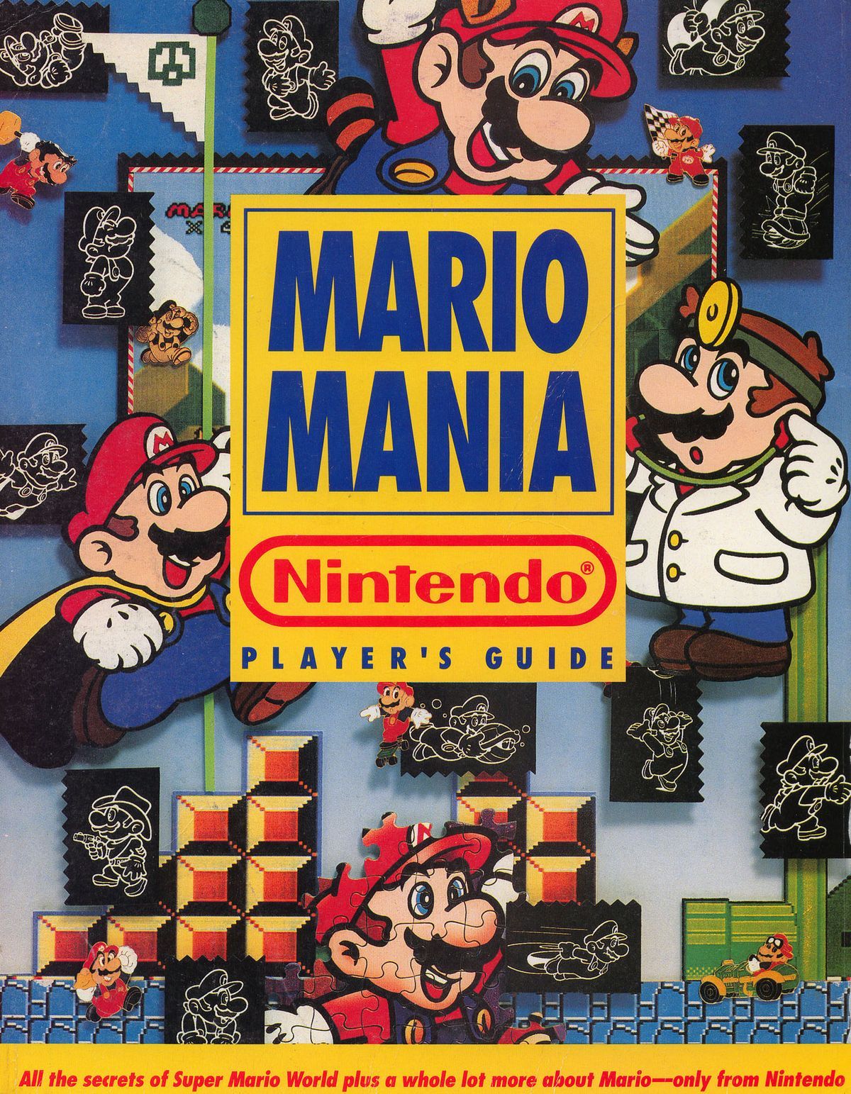 Mario Mania Player's Guide Magazine