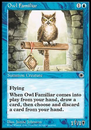 Owl Familiar (Portal) Trading Card