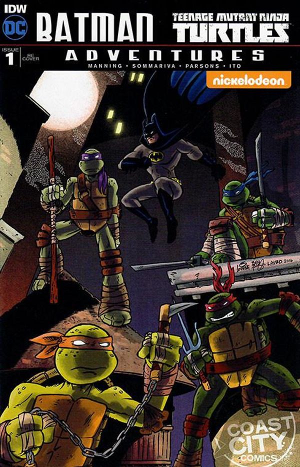 Batman/Teenage Mutant Ninja Turtles Adventures  #1 (Coast City Edition)