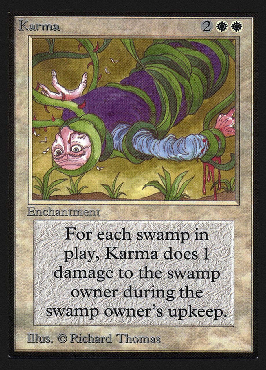 Karma (Collector's Edition) Trading Card