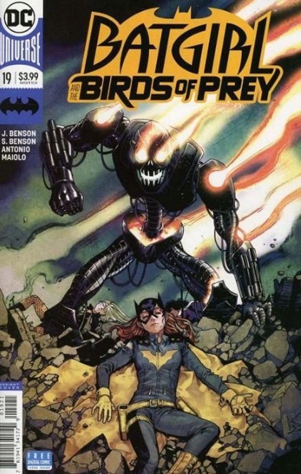 Batgirl & the Birds of Prey #19 (Variant Cover)
