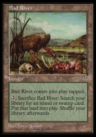 Bad River (Mirage) Trading Card