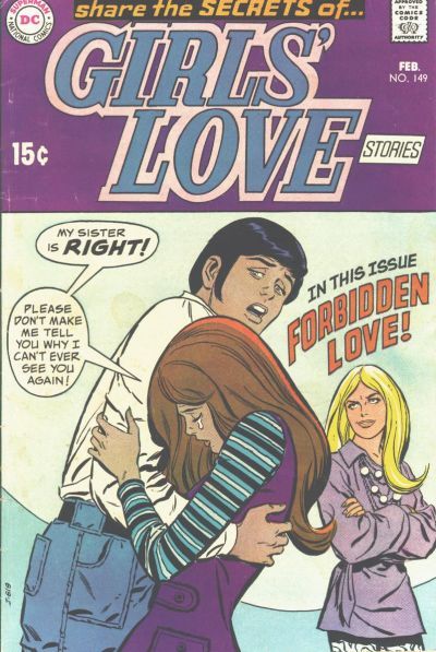 Girls' Love Stories #149 Comic