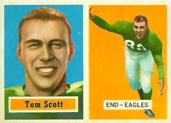 Tom Scott 1957 Topps #25 Sports Card