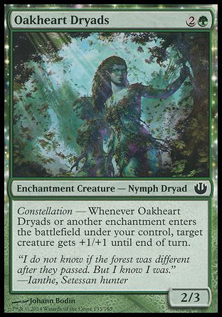 Oakheart Dryads (Journey into Nyx) Trading Card