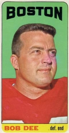 Bob Dee 1965 Topps #7 Sports Card