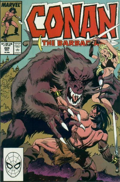 Conan the Barbarian #224 Comic