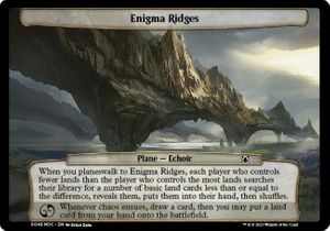 Enigma Ridges (March of the Machine Commander Decks)