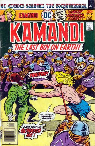 Kamandi, The Last Boy On Earth #43 Comic
